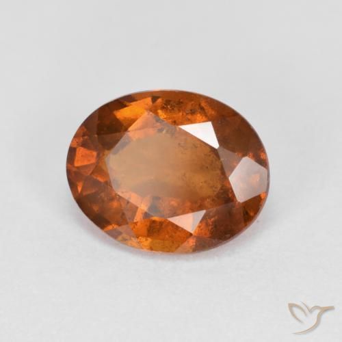 9,17 ctw natürlicher Amber Orange Hessonit-Granat, Oval, VS-SI