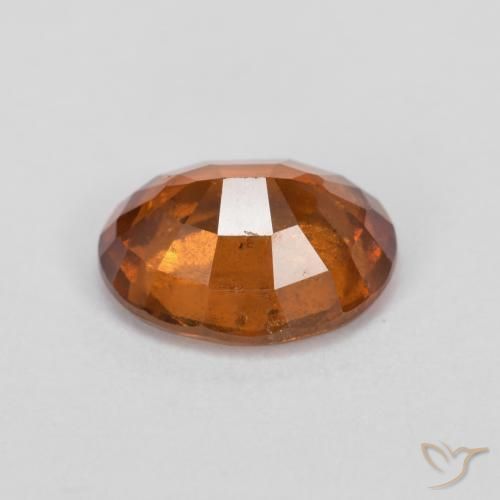 9,17 ctw natürlicher Amber Orange Hessonit-Granat, Oval, VS-SI