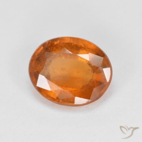 9,17 ctw natürlicher Mittelorange Hessonit-Granat, Oval, VS-SI