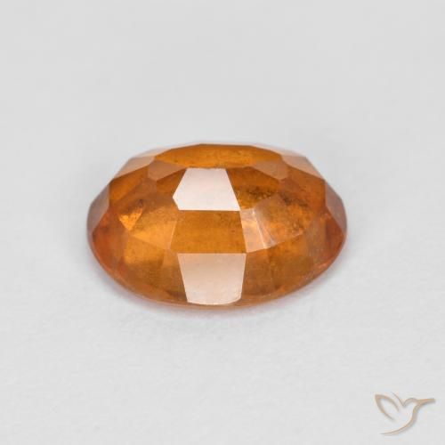 9,17 ctw natürlicher Mittelorange Hessonit-Granat, Oval, VS-SI