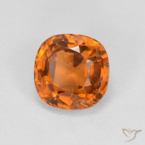 9,17 ctw natürlicher Mittelorange Hessonit-Granat, Kissen, SI