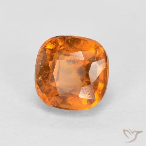 9,17 ctw natürlicher Mittelorange Hessonit-Granat, Kissen, SI