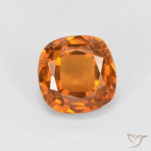 9,17 ctw natürlicher Gelblich-orange Hessonit-Granat, Kissen, SI