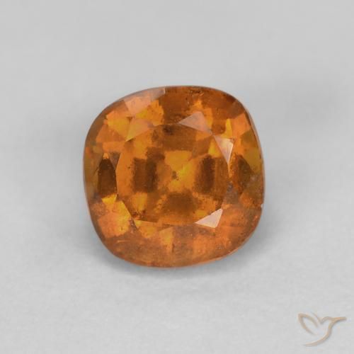 9,17 ctw natürlicher Gelblich-orange Hessonit-Granat, Kissen, SI