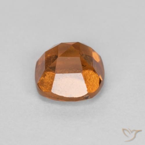 9,17 ctw natürlicher Mitteldunkles Orange Hessonit-Granat, Kissen, SI