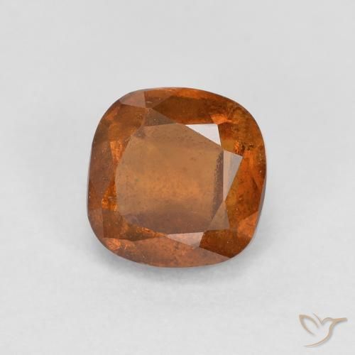 9,17 ctw natürlicher rötlich-orange Hessonit-Granat, Kissen, SI