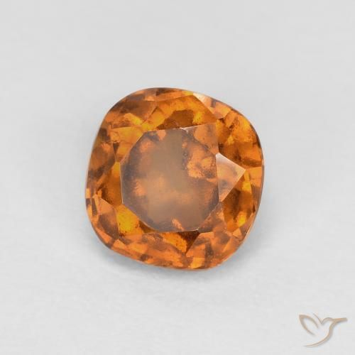 9,17 ctw natürlicher Gelblich-orange Hessonit-Granat, Kissen, SI