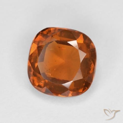 1.79ct Natürlicher Mitteldunkles Orange Hessonit-Granat, Kissen, VS-SI