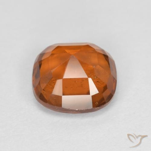 9,17 ctw natürlicher Mitteldunkles Orange Hessonit-Granat, Kissen, VS-SI