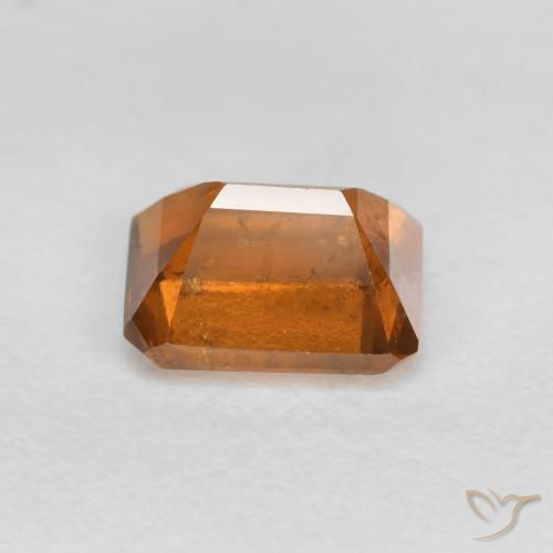 9,17 ctw natürlicher Mittelorange Hessonit-Granat, Oktagonschliff, VS-SI