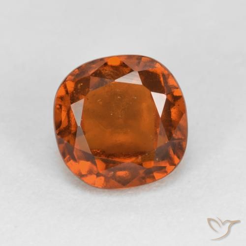 9,17 ctw natürlicher Feuerorange Hessonit-Granat, Kissen, VS-SI