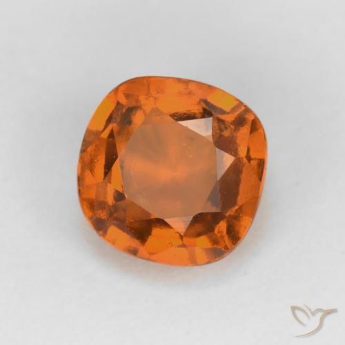 9,17 ctw natürlicher Mittelorange Hessonit-Granat, Kissen, VS-SI
