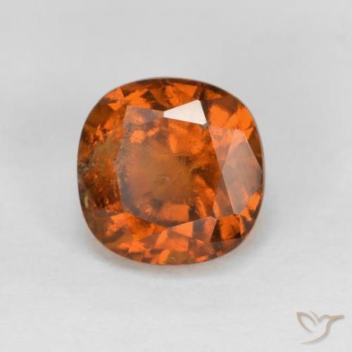 9,17 ctw natürlicher Mittelorange Hessonit-Granat, Kissen, VS-SI