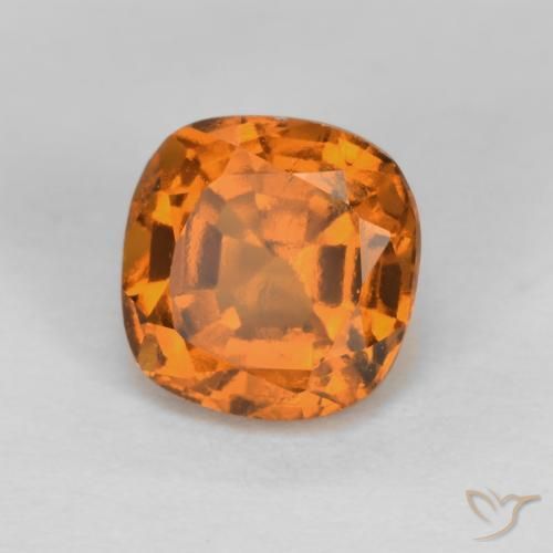 9,17 ctw natürlicher Aprikose Orange Hessonit-Granat, Kissen, VS-SI