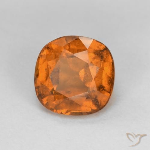 9,17 ctw natürlicher Mittelorange Hessonit-Granat, Kissen, VS-SI