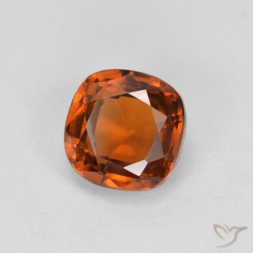 9,17 ctw natürlicher Amber Orange Hessonit-Granat, Kissen, VS
