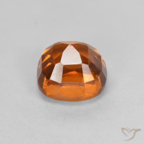 9,17 ctw natürlicher Mitteldunkles Orange Hessonit-Granat, Kissen, VS