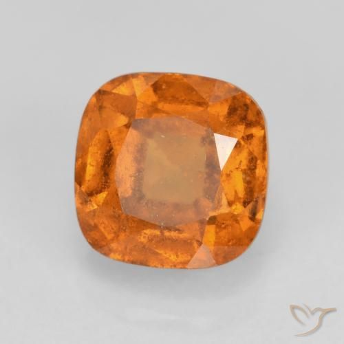 9,17 ctw natürlicher Gelblich-orange Hessonit-Granat, Kissen, VS-SI