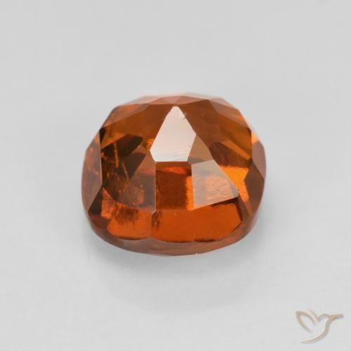 9,17 ctw natürlicher Dunkelorange Hessonit-Granat, Kissen, VS-SI