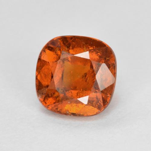 9,17 ctw natürlicher Amber Orange Hessonit-Granat, Kissenschliff, VS-SI