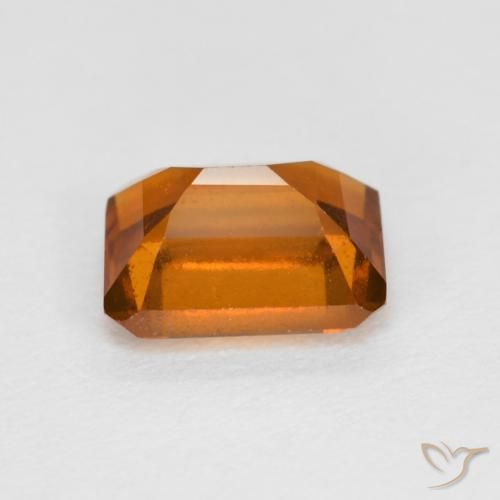 9,17 ctw natürlicher Mittelorange Hessonit-Granat, Oktagonschliff, VS