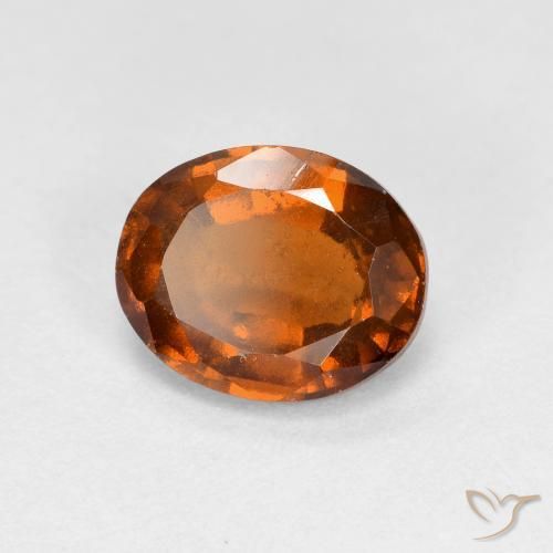 9,17 ctw natürlicher Amber Orange Hessonit-Granat, Oval, VS