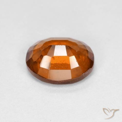 9,17 ctw natürlicher Amber Orange Hessonit-Granat, Oval, VS