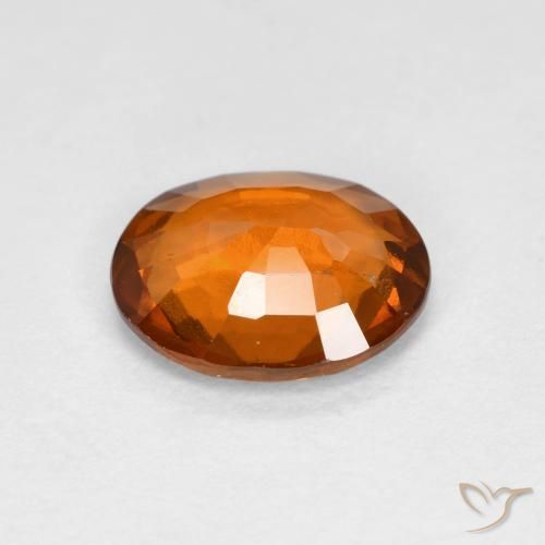 9,17 ctw natürlicher Mittelorange Hessonit-Granat, Oval, VS