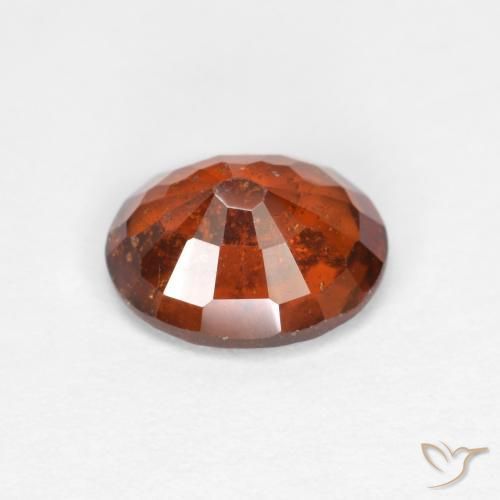 9,17 ctw natürlicher tieforange Hessonit-Granat, Oval, VS-SI