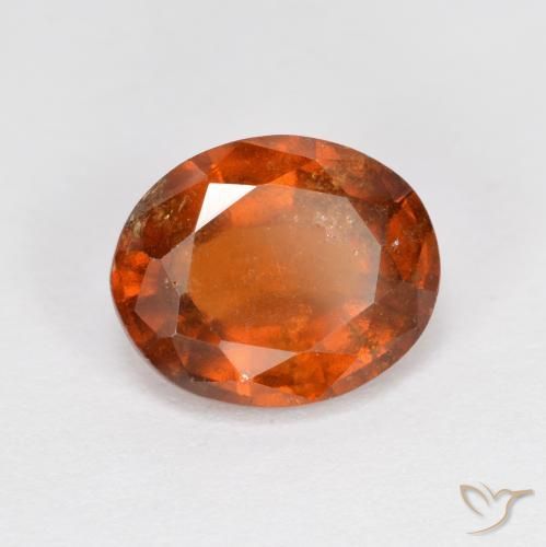 9,17 ctw natürlicher Amber Orange Hessonit-Granat, Oval, VS-SI