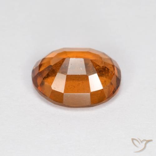 9,17 ctw natürlicher Mitteldunkles Orange Hessonit-Granat, Oval, VS-SI