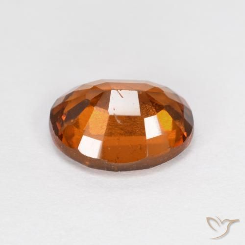 9,17 ctw natürlicher Mitteldunkles Orange Hessonit-Granat, Oval, VS