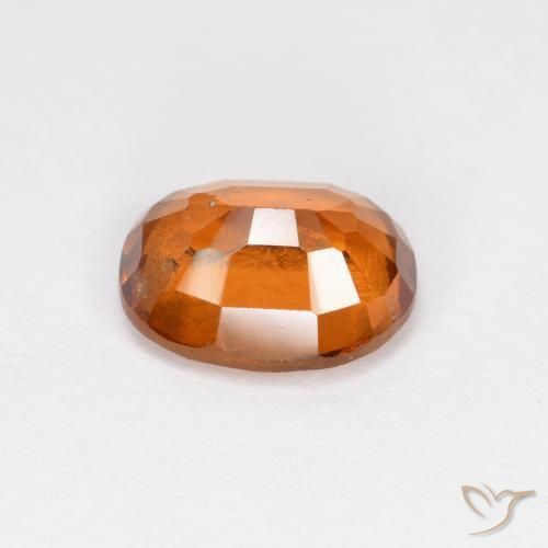 9,17 ctw natürlicher Mitteldunkles Orange Hessonit-Granat, Oval, VS