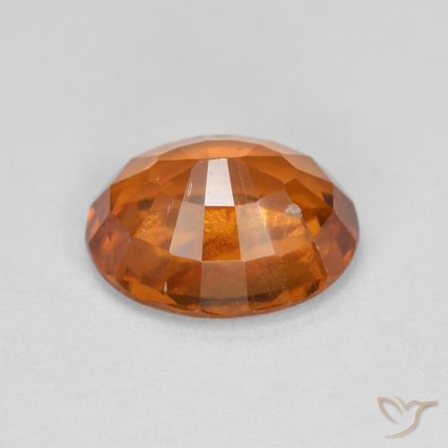 9,17 ctw natürlicher Mittelorange Hessonit-Granat, Oval, VS-SI