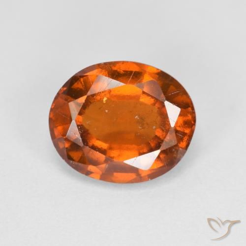 2.54ct Natürlicher Mittelorange Hessonit-Granat, Oval, VS-SI