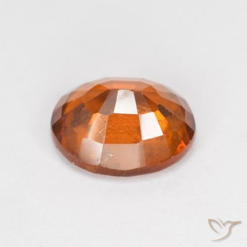 9,17 ctw natürlicher Mittelorange Hessonit-Granat, Oval, VS-SI