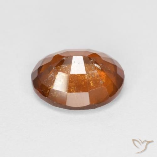 9,17 ctw natürlicher rötlich-orange Hessonit-Granat, Oval, VS-SI