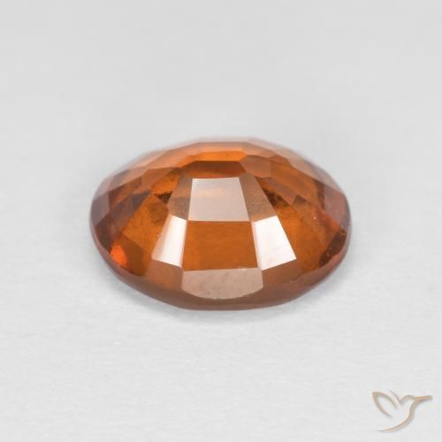 9,17 ctw natürlicher tieforange Hessonit-Granat, Oval, VS