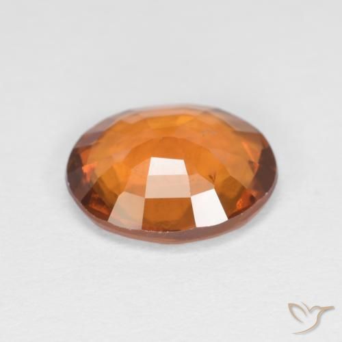 9,17 ctw natürlicher Gelblich-orange Hessonit-Granat, Oval, VS