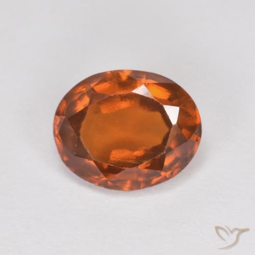 9,17 ctw natürlicher Amber Orange Hessonit-Granat, Oval, VS
