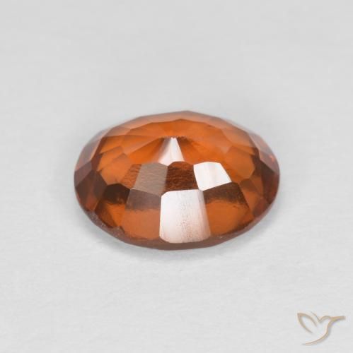 9,17 ctw natürlicher Amber Orange Hessonit-Granat, Oval, VS