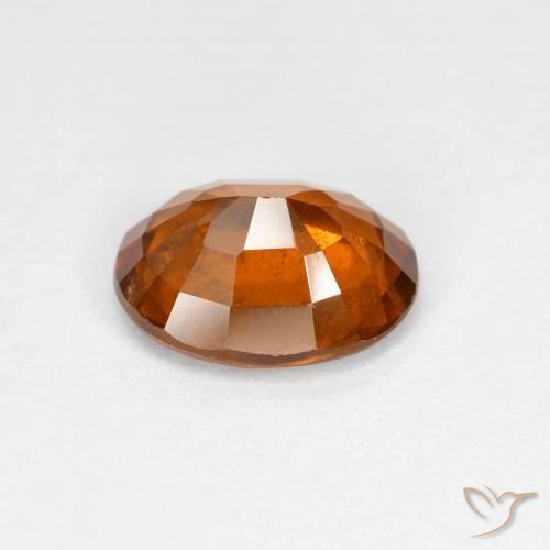 9,17 ctw natürlicher rötlich-orange Hessonit-Granat, Oval, VS-SI