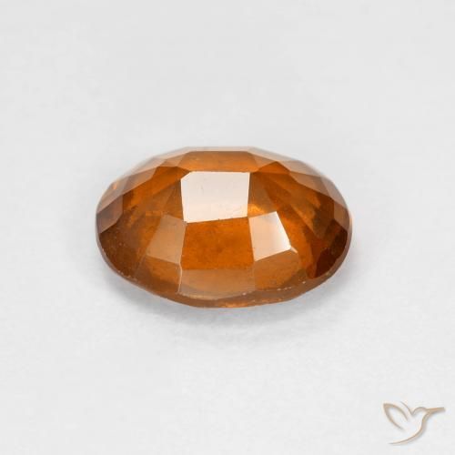 9,17 ctw natürlicher Mitteldunkles Orange Hessonit-Granat, Oval, VS-SI
