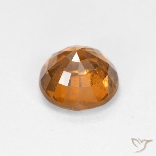 9,17 ctw natürlicher Gelblich-orange Hessonit-Granat, Runden, VS