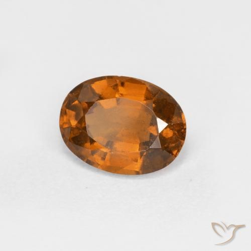 9,17 ctw natürlicher Erde Orange Hessonit-Granat, Oval, VS