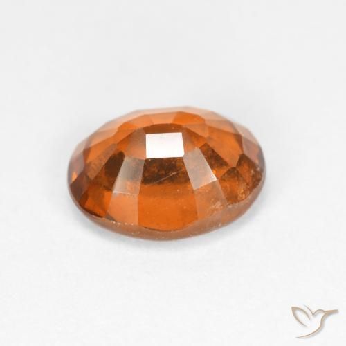 9,17 ctw natürlicher tieforange Hessonit-Granat, Oval, VS