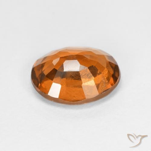 9,17 ctw natürlicher Gelblich-orange Hessonit-Granat, Oval, VS