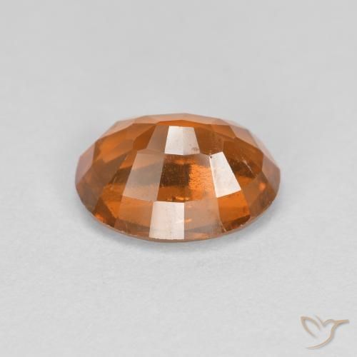 9,17 ctw natürlicher Mitteldunkles Orange Hessonit-Granat, Oval, VS