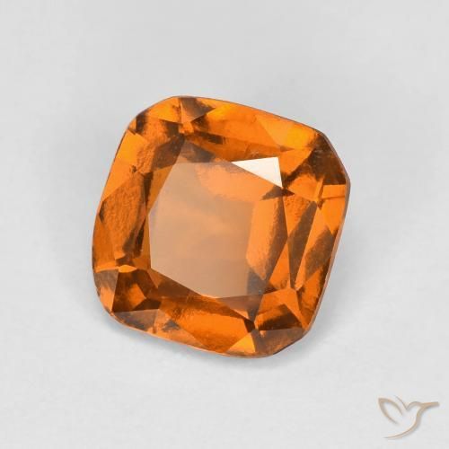 9,17 ctw natürlicher Gelblich-orange Hessonit-Granat, Oktagonschliff, VS