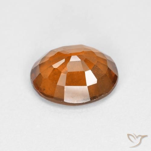 9,17 ctw natürlicher Mitteldunkles Orange Hessonit-Granat, Oval, VS